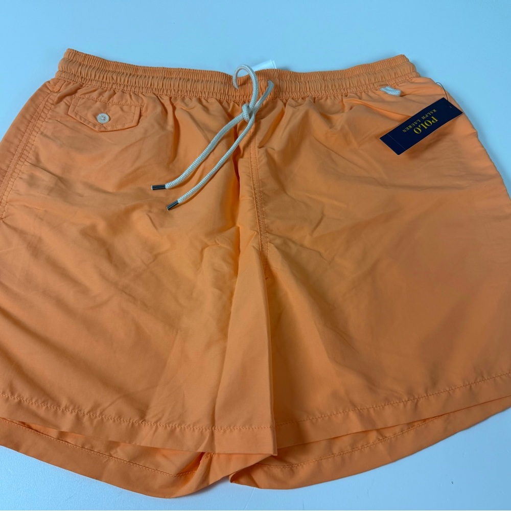 RL Traveler Mesh Brief Swim Trunks Shorts Polo Ralph Lauren NWT w Pony Logo New